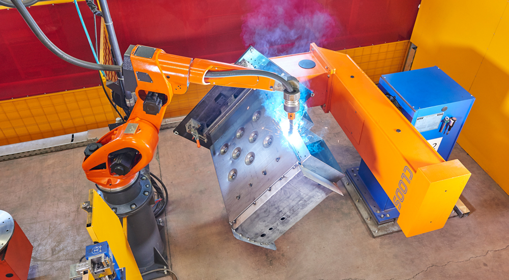Welding robots increase productivity at Caldera Heating Group
