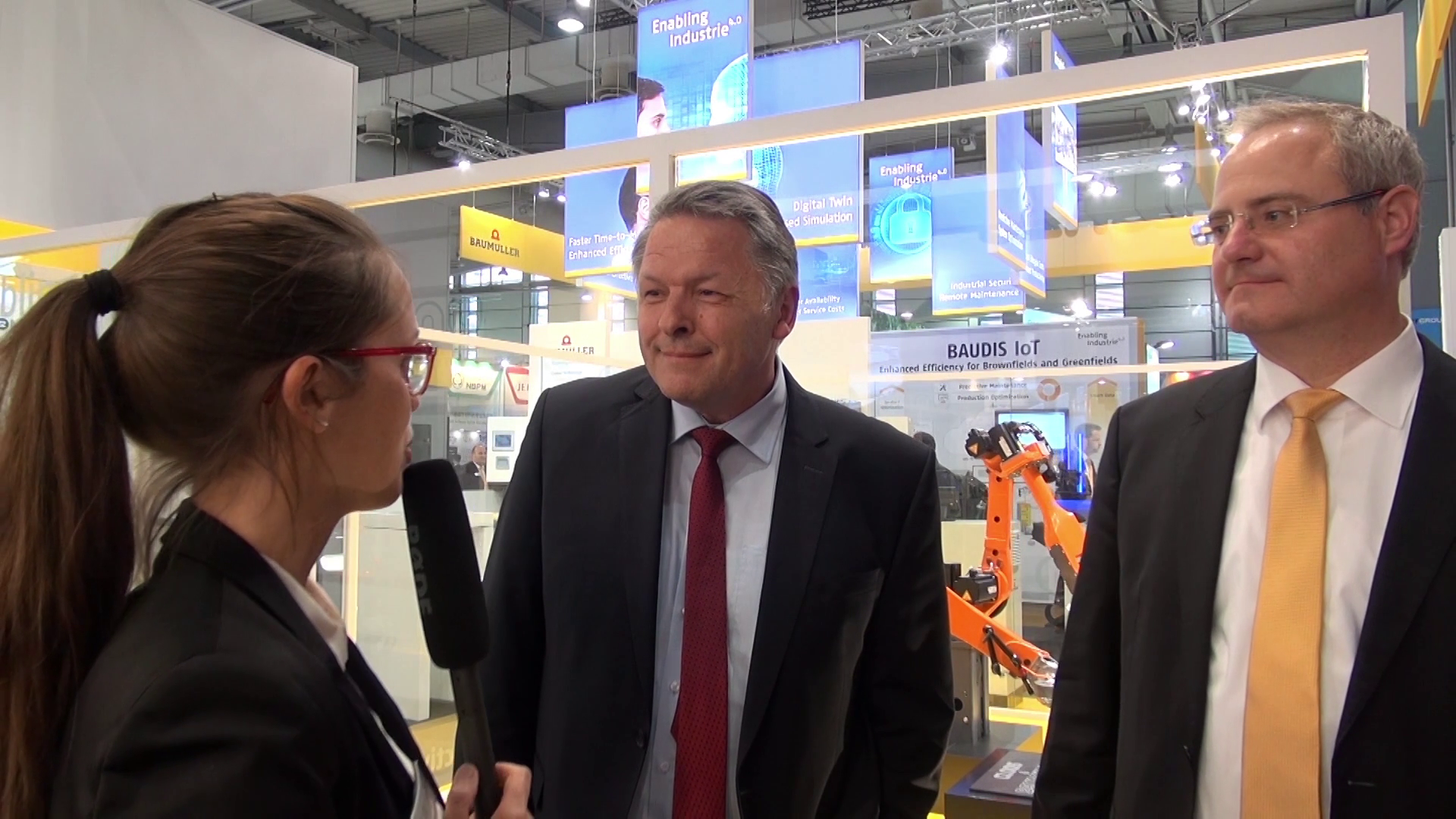 CLOOS at Hannover Messe 2018 - Industry 4.0 by CLOOS and Baumüller